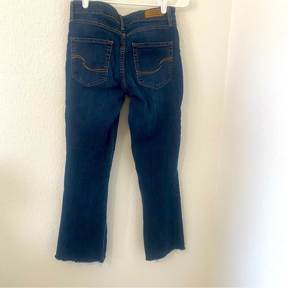 Signature Levi Strauss & Co. Modern Bootcut Size 6M Fringe Hems Stretch - Picture 5 of 12